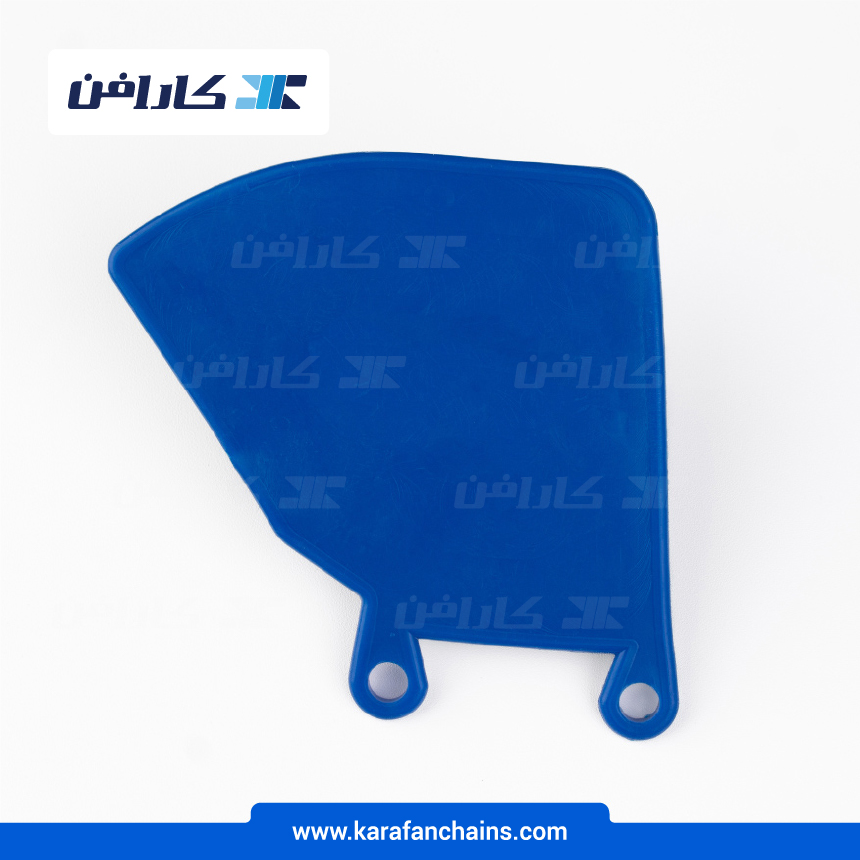 تسمه مدولار حرکت مستقیم گام 2 اینچ با دیواره و تیغه بالابرنده و گذر 10% ( با قابلیت تمیز شوندگی بالا )