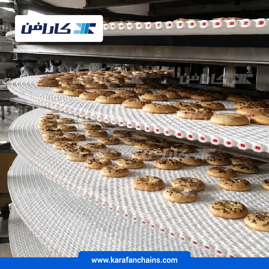 تسمه مدولار چرخشی ( اسپیرال ) گام 1 اینچ