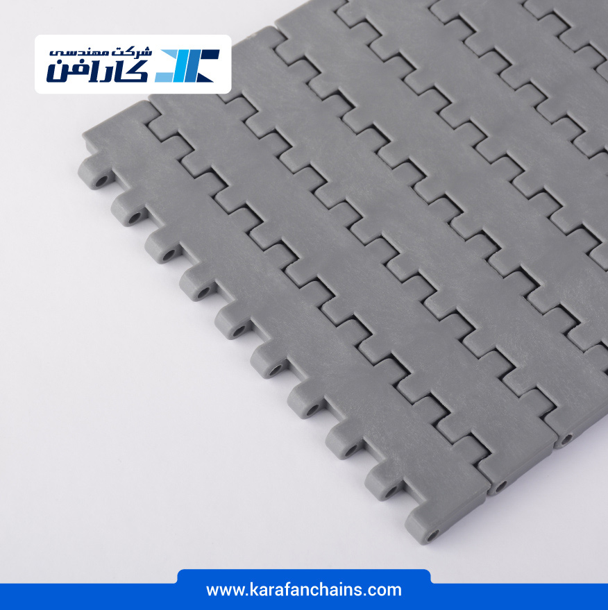 تسمه مدولار حرکت مستقیم گام 1 اینچ بدون گذر ( خاکستری ) در کارافن