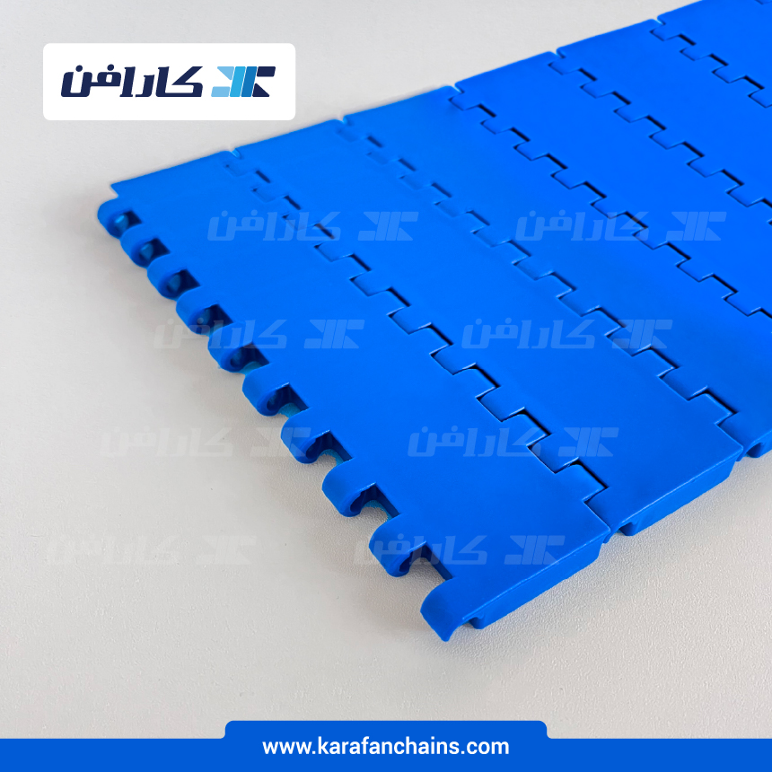 تسمه مدولار حرکت مستقیم گام 1.5 اینچ بدون گذر(آبی)