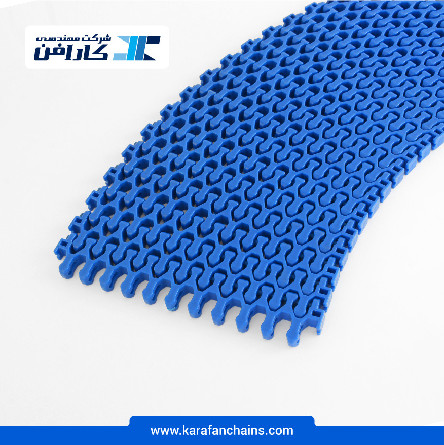 تسمه مدولار چرخشی ( اسپیرال ) گام 1.5 اینچ - آبی در کارافن