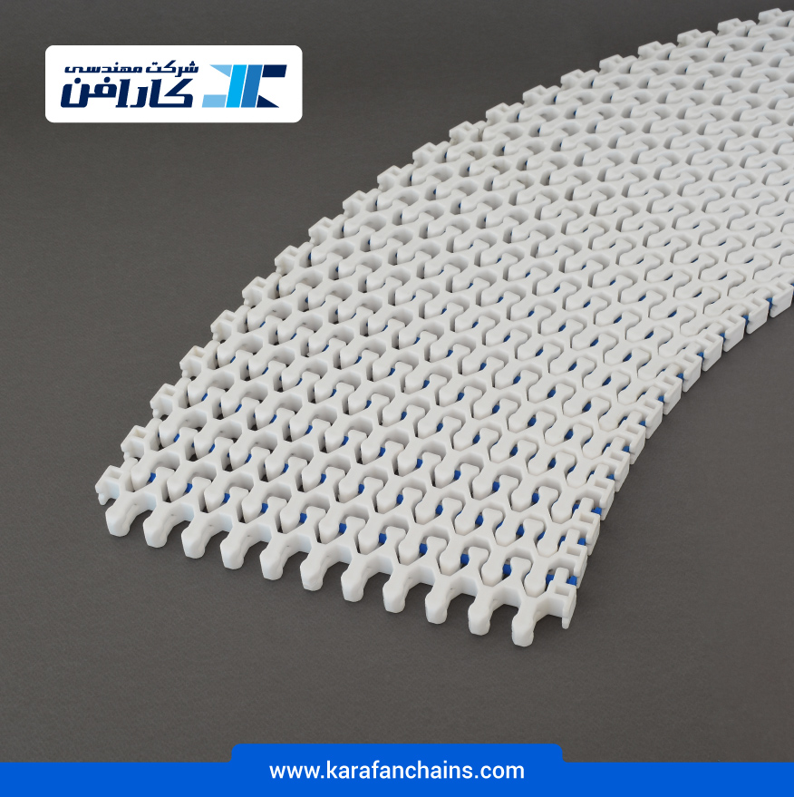 تسمه مدولار چرخشی ( اسپیرال ) گام 1.5 اینچ - آبی