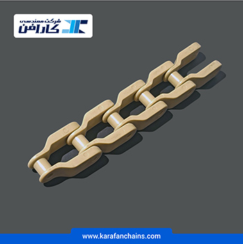 زنجیر کری یر ( حماله ) حرکت مستقیم گام 1 اینچ در کارافن