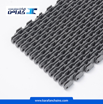 تسمه مدولار حرکت مستقیم گام 1 اینچ با گذر 40% شانه ای ( خاکستری ) در کارافن