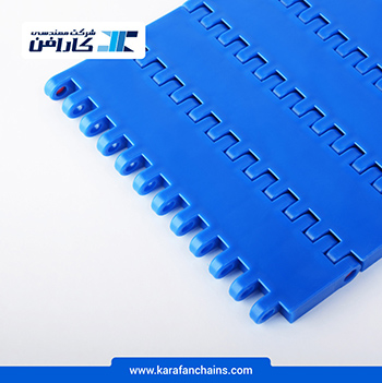 تسمه مدولار حرکت مستقیم گام 2 اینچ بدون گذر ( آبی ) در کارافن