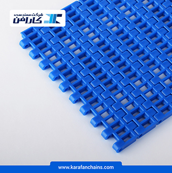 تسمه مدولار حرکت مستقیم گام 1 اینچ با گذر 30% ( آبی ) در کارافن