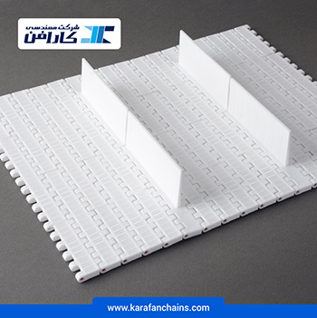 تسمه مدولار حرکت مستقیم گام 1 اینچ با تیغه بالابرنده با گذر 10% در کارافن